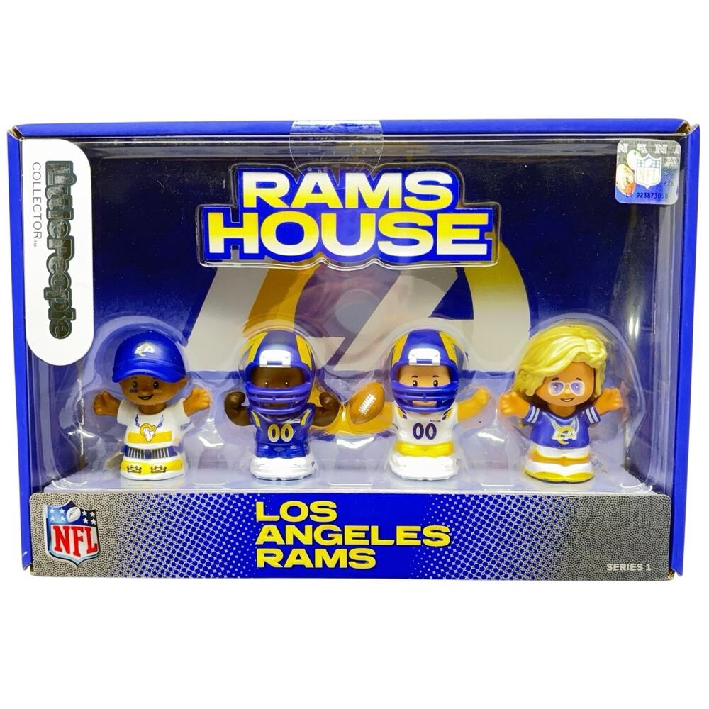 NEW Little People NFL Los Angeles Rams Collector Set